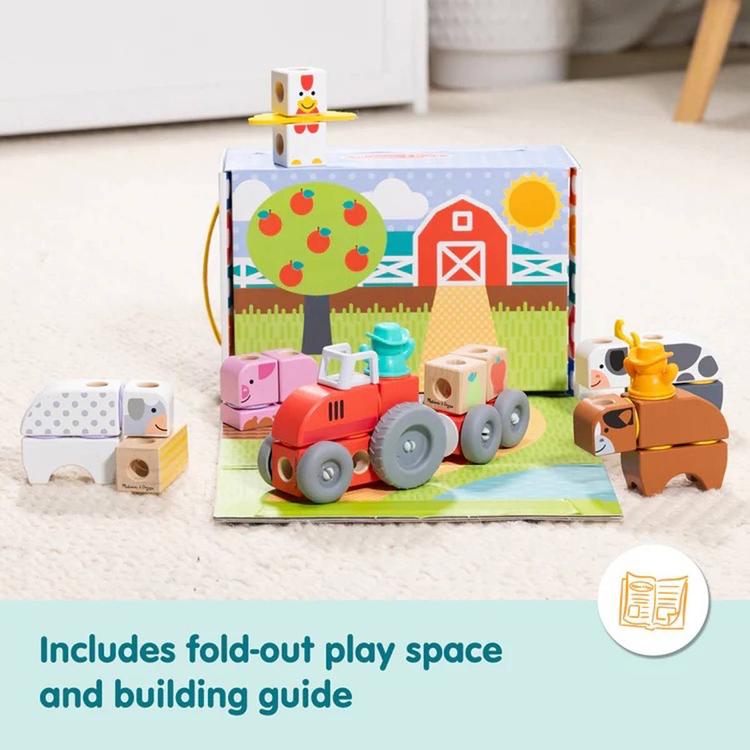 Melissa & Doug® Blockables™ Farm Playset