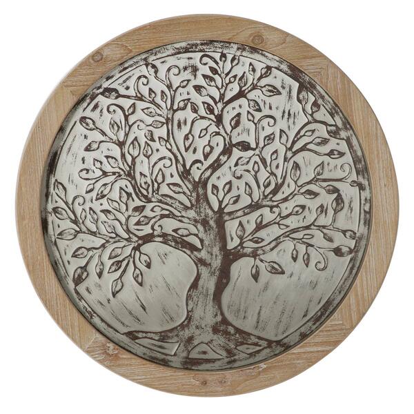 9th & Pike&#40;R&#41; Brown Farmhouse Abstract Tree Wall Decor - image 