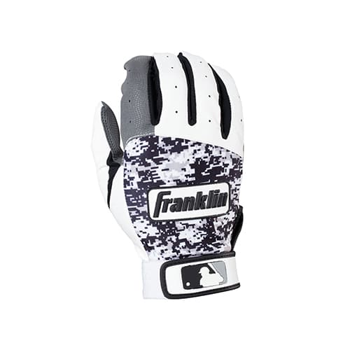 Franklin(R) Adult Digitek MLB Gloves-Grey/White/Black