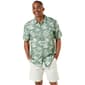 Mens Joe Marlin Palm Trees Button Down Shirt - image 1