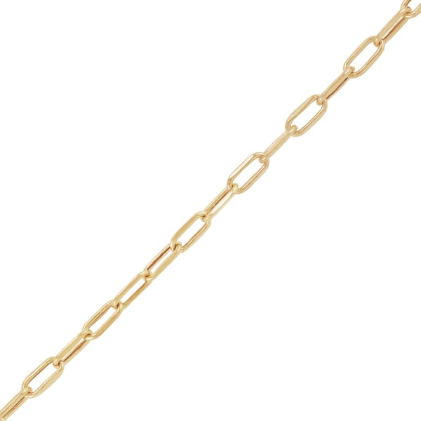 Gold Classics&#8482; 10kt. Yellow Gold Paperclip Chain Bracelet