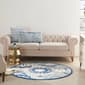 Nourison Aloha Floral Contemporary Round Rug - image 8