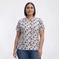 Plus Size Hasting & Smith Short Sleeve Cat Crew Neck Tee - image 1