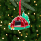 Northlight Camping Tent with Campfire Christmas Ornament - image 1