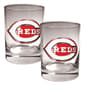 MLB Cincinnati Reds 2pc. Rocks Glass Set - image 1