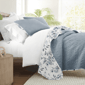 Soft Essentials Ultra Soft Rose Garden Reversible Quilt Set - image 6