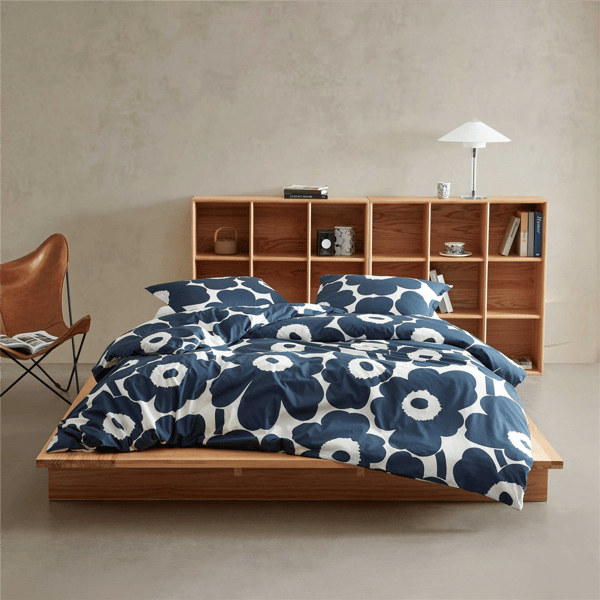 Marimekko Unikko Cotton Duvet Cover Set - image 