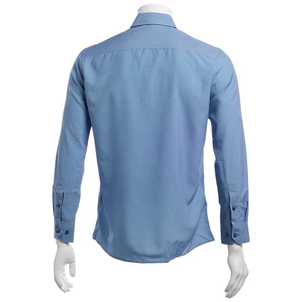 Mens Tom Baine Slim Diamond Button Down Dress Shirt