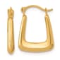 Gold Classics(tm) 14kt. Polished Hollow Fancy Hoop Earrings - image 1