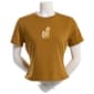 Juniors Hybrid Embroidered Pooh & Piglet Baby Tee - image 1