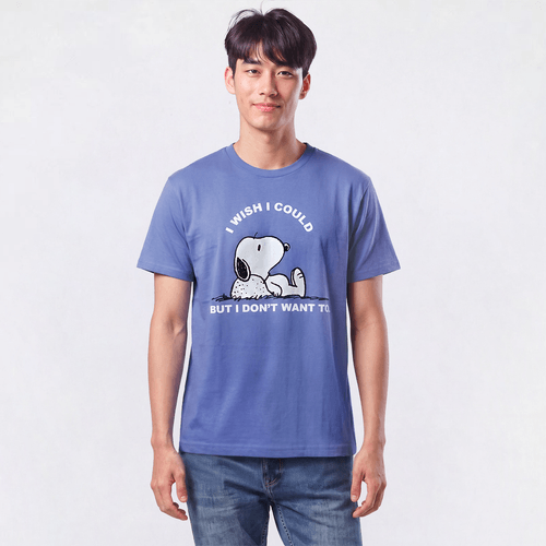 Young Mens Peanuts(tm) Snoopy Wish Graphic Tee - image 