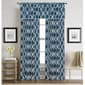 Morocco Woven Print Pole Top Curtain Panel - image 1