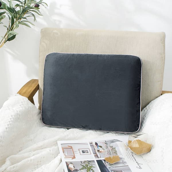 Aerolux Memory Foam Travel Square Pillow