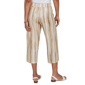 Womens Emaline Verde Grove II Stripe Abstract Pull On Capris - image 2