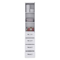 FM FURNITURE Preston Linen Bathroom Cabinet