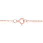 Gemstone Classics&#8482; Rose Gold Diamond Vintage Necklace - image 3