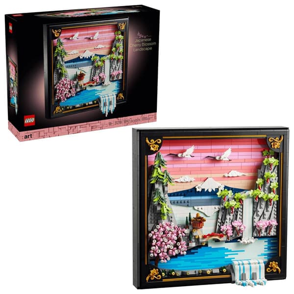 LEGO(R) Art Japanese Cherry Blossom Landscape Building Kit - image 