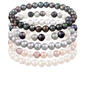 Splendid Pearls Elastic Freshwater Pearl Bracelet - Set of 5 - image 1