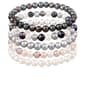 Splendid Pearls Elastic Freshwater Pearl Bracelet - Set of 5 - image 1