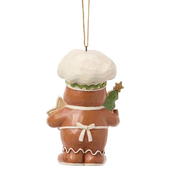 Jim Shore Gingerbread Jolly Christmas Ornament