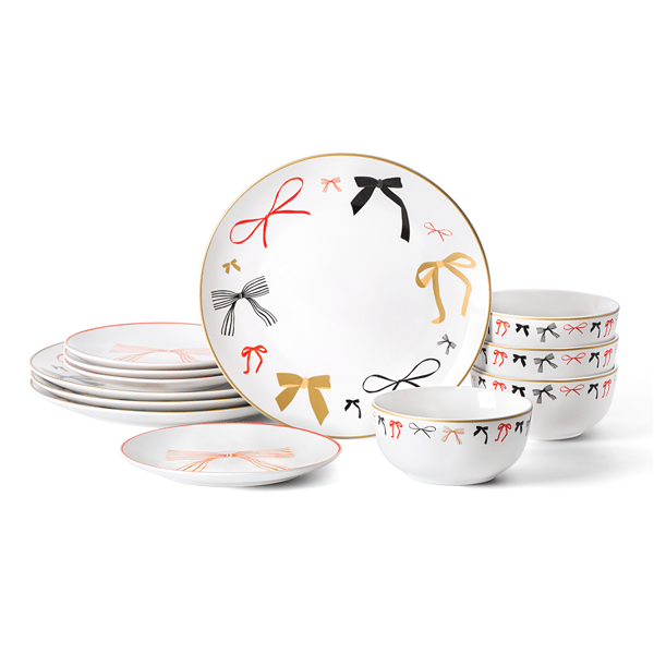 Stone Lain Rosie 12pc. Porcelain Dinnerware Set - image 