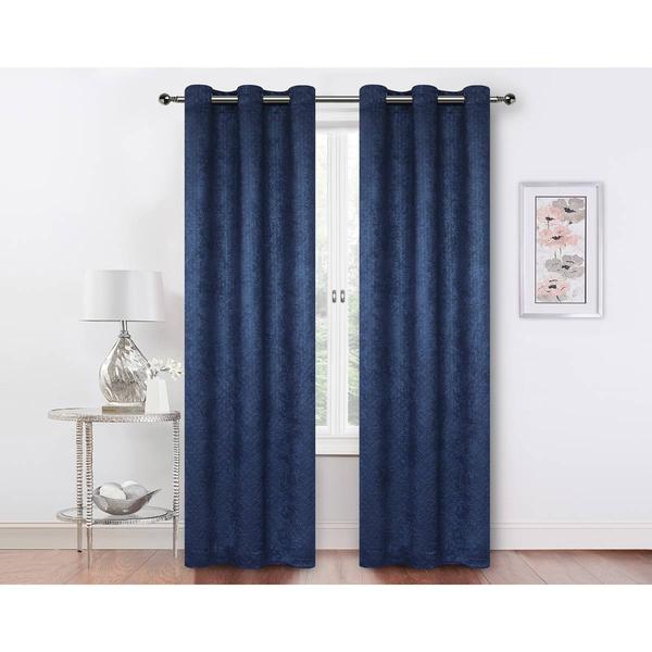 Moscow Embosed Blackout Panel Curtains - image 