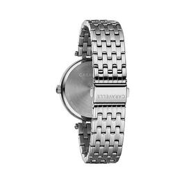 Womens Caravelle Crystal Rock Dial Bracelet Watch - 43L206