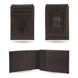Mens NBA Cleveland Cavaliers Faux Leather Front Pocket Wallet