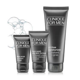Clinique Daily Oil-Free Hydration Men''s Skincare Set - $49 Value