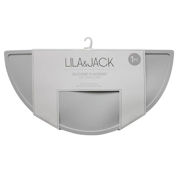 Baby Unisex Lila & Jack Half Moon Silicone Placemat