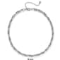 Wearable Art Silver-Tone Loose Rope Chain Necklace - image 2