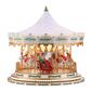 Mr. Christmas 17in. Animated Deluxe Crystal Carousel - image 1
