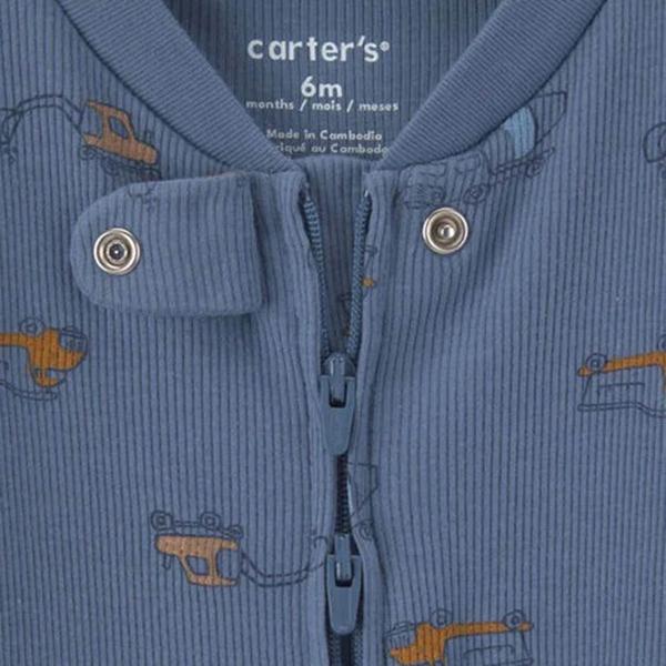 Baby Boy (NB-9M) Carter''s® Construction Footie Sleeper
