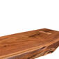 Worldwide Homefurnishings Acasia Wood/Iron Console Table - image 5
