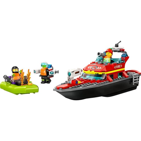 LEGO&#174; City Fire Rescue Boat