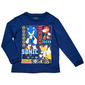 Boys (8-20) Sonic(tm) The Hedgehog Core Group Long Sleeve Tee - image 1