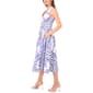 Womens Cece Sleeveless V Neck Jacquard Fit & Flare Dress - image 3