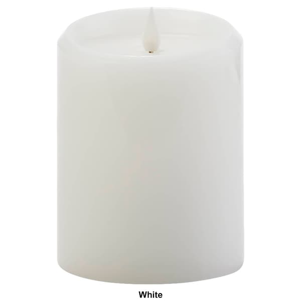 Illure 4x5 Wax Core Pillar LED Candle w/ Remote