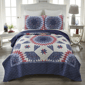 Donna Sharp Bluefield Star Quilt Set - image 2
