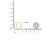 Diamond Classics&#8482; 10kt. Yellow Gold Diamond Hoop Earrings - image 3