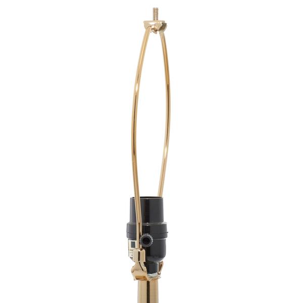 9th & Pike® Gold Glass Transitional Table Lamp