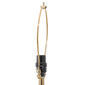 9th & Pike® Gold Glass Transitional Table Lamp - image 9