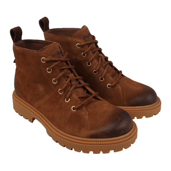 Mens Mykos Roman Lace-Up Water & Stain Resistant Boots