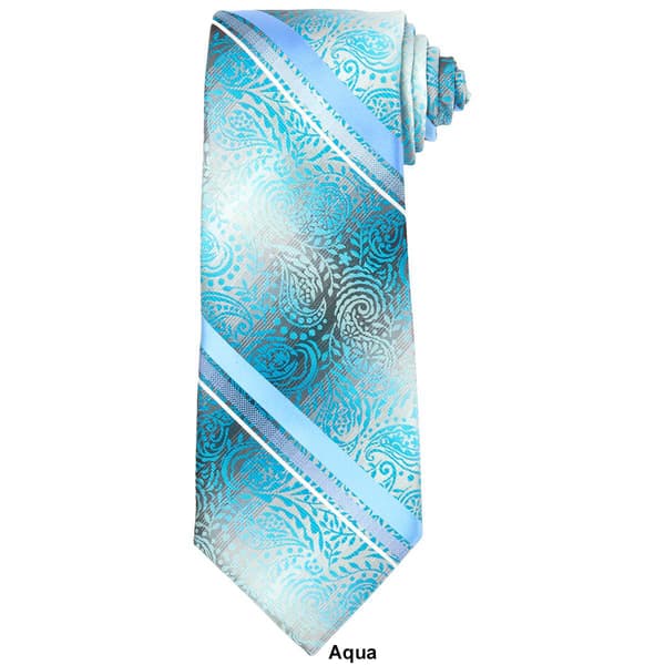 Mens Architect® Rawley Floral Stripe Tie
