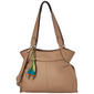 DS Fashion Double Handle North/South Tote with Charm - image 2