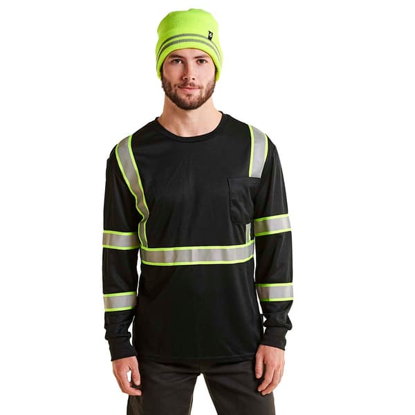 Mens Bass Creek Outfitters® Long Sleeve Reflective Tee