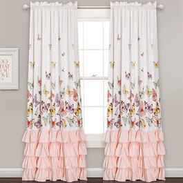 Lush Decor&#40;R&#41; Flutter Butterfly Curtain Panels