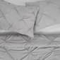 Sweet Home Collection 3pc. Pinch Pleat Pintuck Duvet Cover Set - image 2