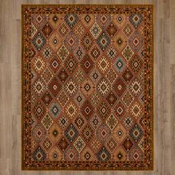 Mohawk Home Pine Row Red Area Rug