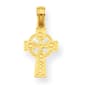 Gold Classics&#40;tm&#41; 14kt. Celtic Cross Eternity Circle Pendant - image 1